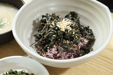 South Korea food Thistle Rice
