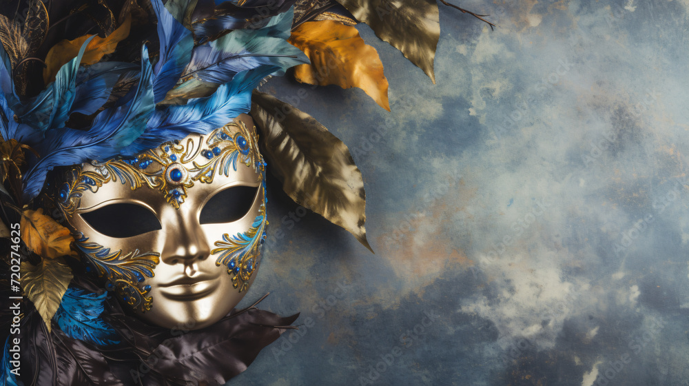 Wall mural venetian carnival mask