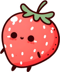 Obraz premium strawberry - 딸기. Generative AI