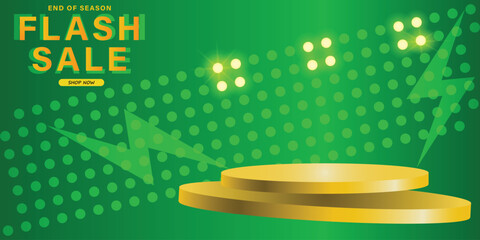 Sale banner template design . Super Sale, end of season special offer banner. vector illustration.