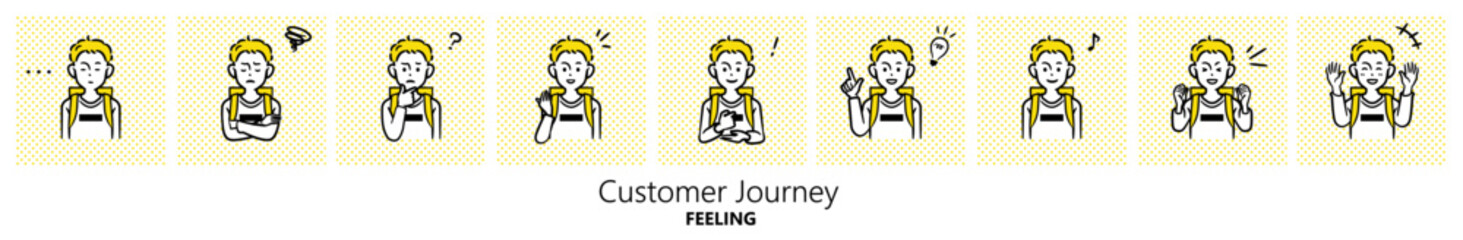 人物イラスト｜小学生（男の子）