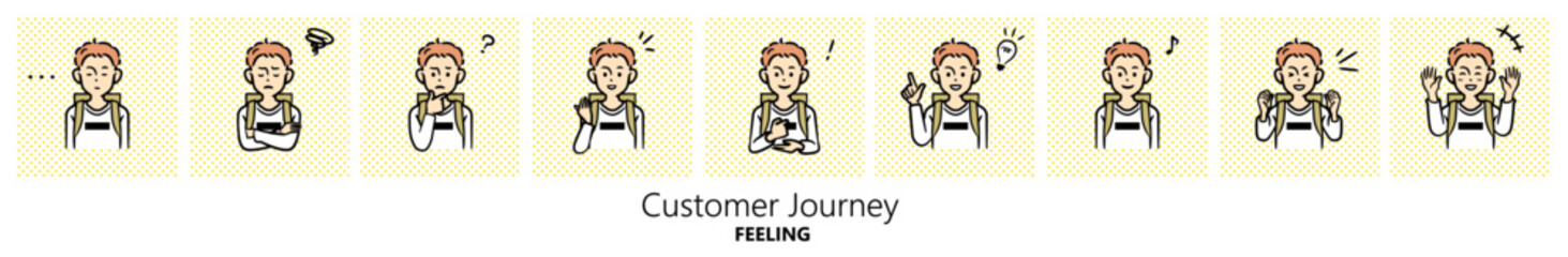 人物イラスト｜小学生（男の子）