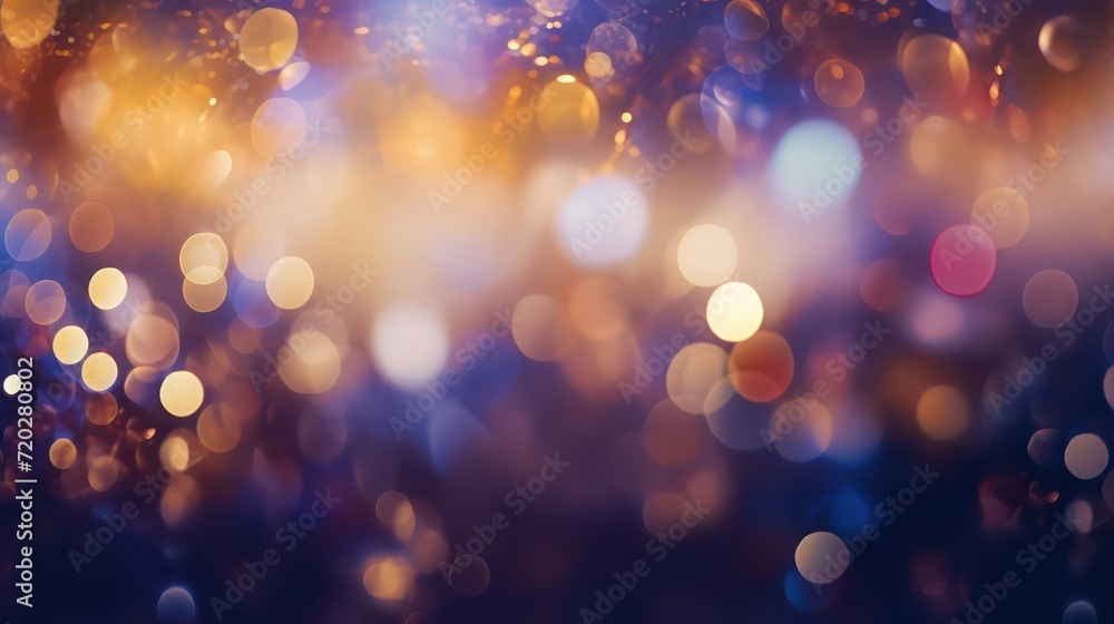 Poster abstract bokeh background