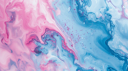 Fototapeta na wymiar Pink and blue marble background 