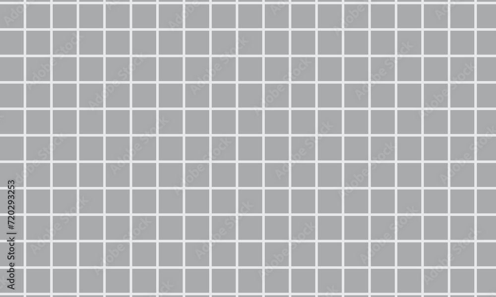 Poster abstract repeatable white fence line pattern on grey.