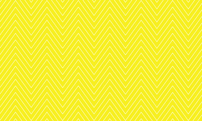 abstract repeatable white corner wave line pattern on yellow.