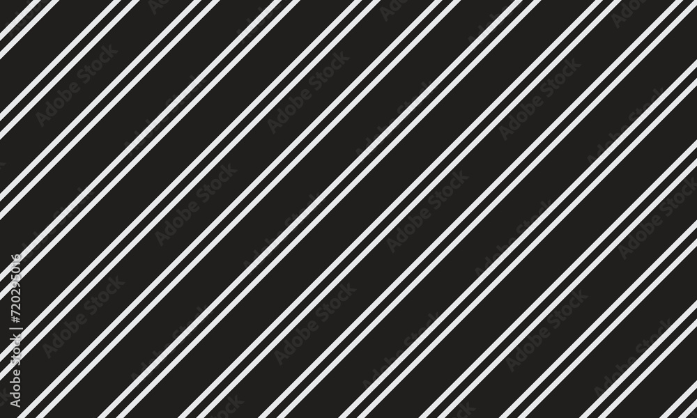 Poster abstract repeatable diagonal white double line pattern on dark.