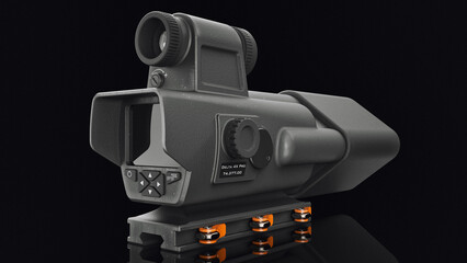 Prototype high-definition thermal weapon sight Delta 4x