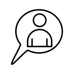 Conversation Vector Icon