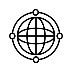 earth globe icon