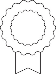 Blank Label Badge
