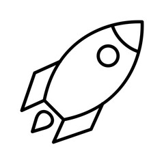 Rocket Vector Icon