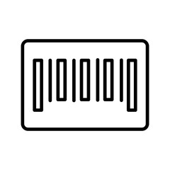 Barcode Vector Icon