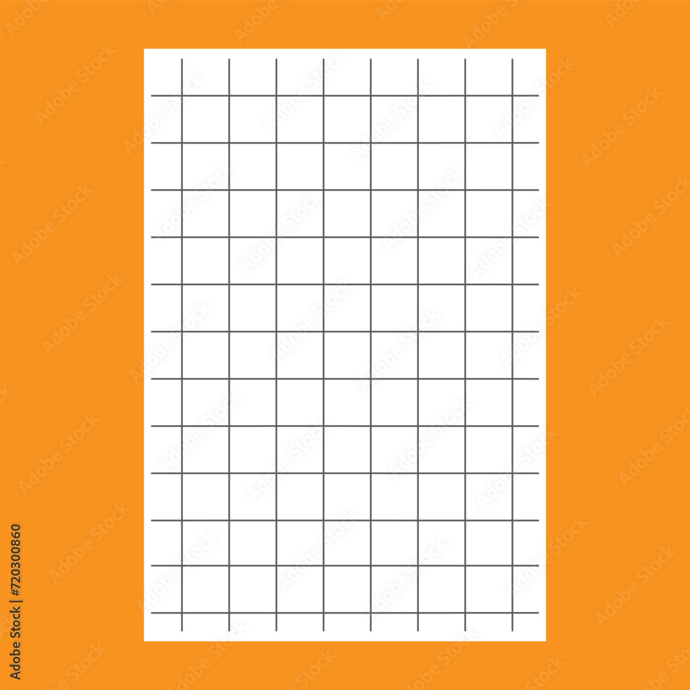 Poster school notebook paper. blank of note paper. lined sheet. notes list template. notebook paper with li