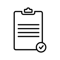 Registered Document Vector Icon