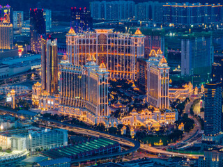 Galaxy Macau Casino at Night