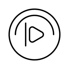 slow motion line icon 