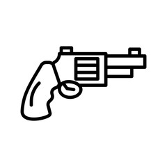 Pistol Vector Icon