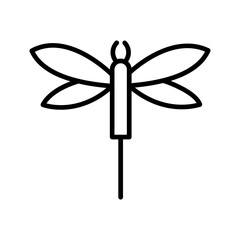 Dragonfly Vector Icon