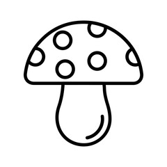 Mushroom Vector Icon