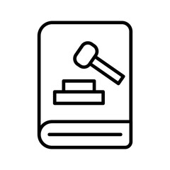justice gavel icon