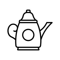 Teapot Vector Icon
