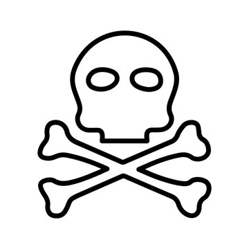 Pirate Skull I Vector Icon