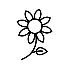 abstract flower illustration