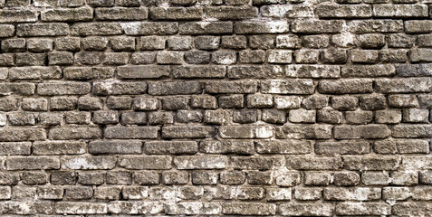 pattern old brick wall close up
