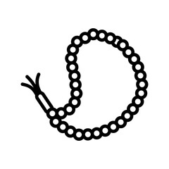 Prayer Beads Line Icon 