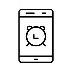 alarm vector icon 