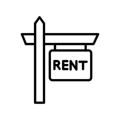 rent board vector icon 