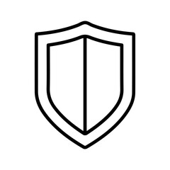 shield vector icon 
