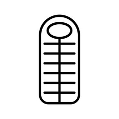 Sleeping Bag Vector Icon 