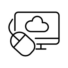 Computer Vector Icon