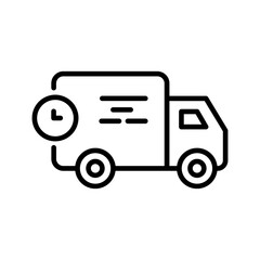 truck icon vector illustration
