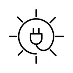 electric plug and socket