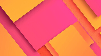 Obraz premium Orange and pink abstract background vector presentation design. PowerPoint and Business background.