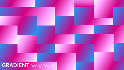 Abstract background shape gradient bright colors design. Wallpaper template element. Vector illustration. 