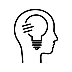 Thinking Vector Icon