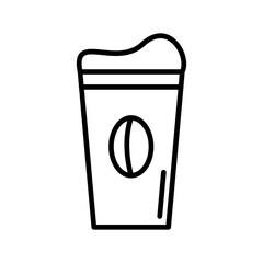 Latte Vector Icon