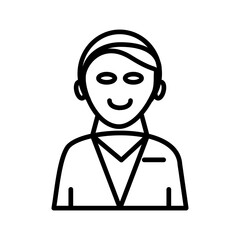 Business Man Vector Icon