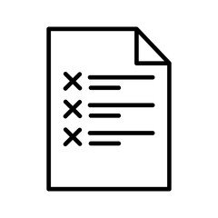 Business Note Vector Icon