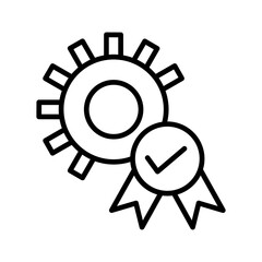 Quality Assurance Vector Icon