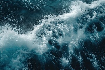 close-up photograph of waves sea