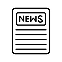 Press Releases Vector Icon