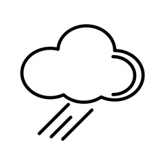 Rain Vector Icon