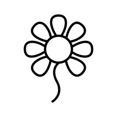 Small flowers Vector Icon