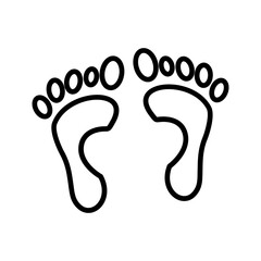 Foot X-ray Vector Icon