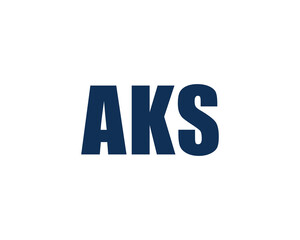 AKS logo design vector template